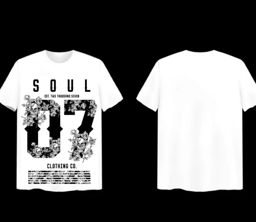 T-shirt imprimé moderne