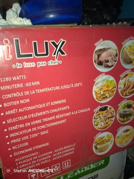 Four électrique ilux