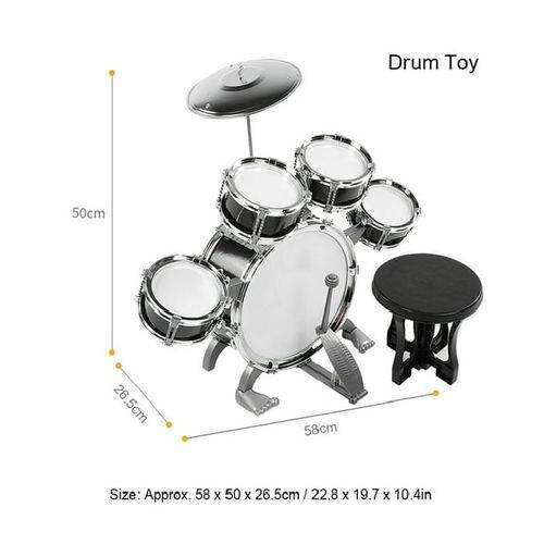 ENSEMBLE BATTERIE POUR ENFANTS DÉBUTANT EN MUSIQUE