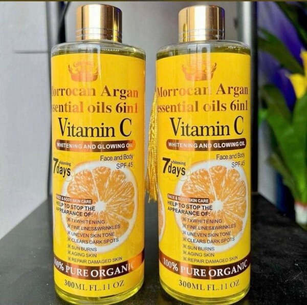 Vitamin c body oil
