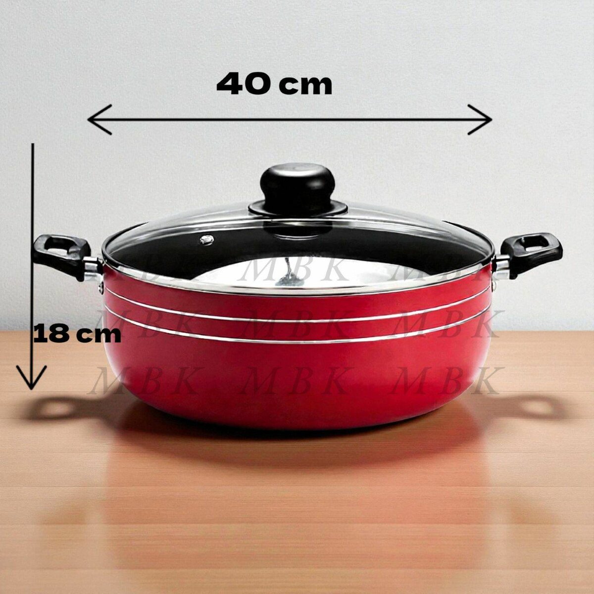 Cocotte avec couvercle en verre