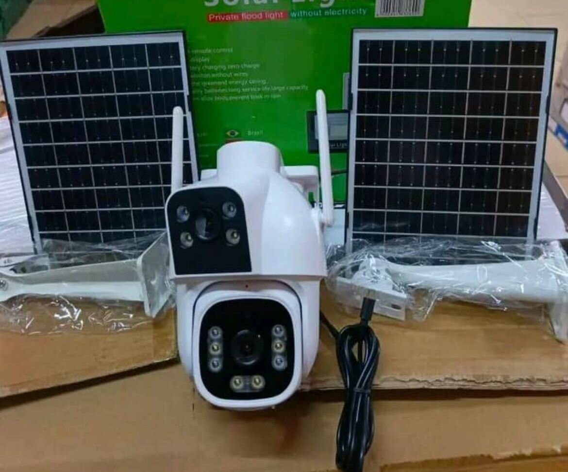 Caméra de sécurité solaire
