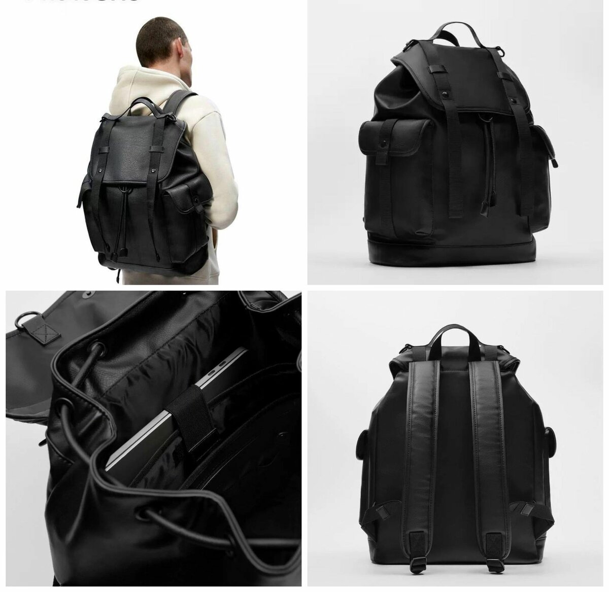 Zara backpacks