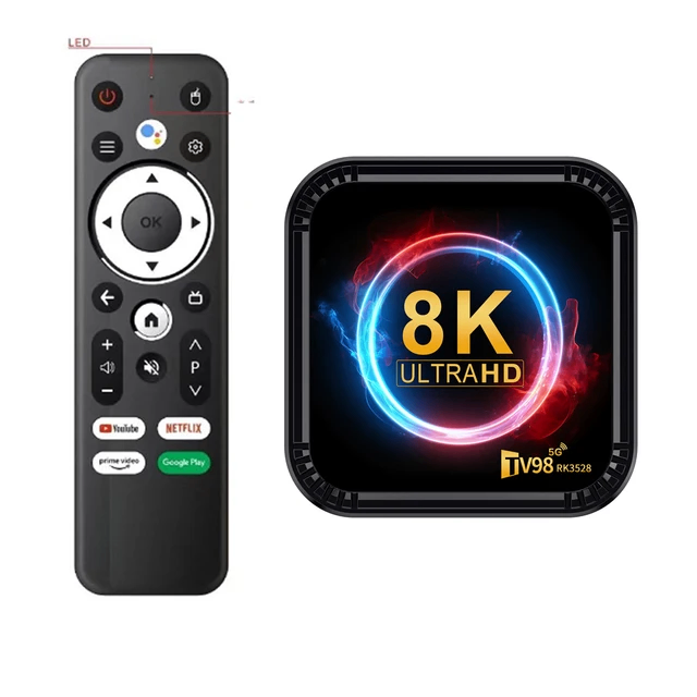 Boîtier TV 8K Ultra HD Android