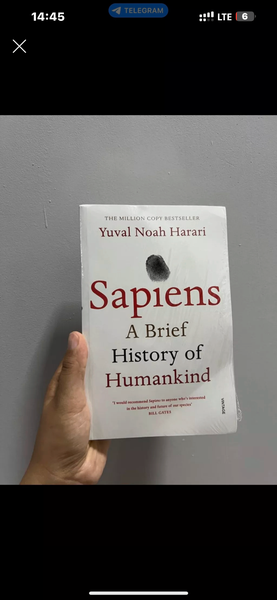 Сапиенс,sapiens, легендарная книга на Английском языке бестс