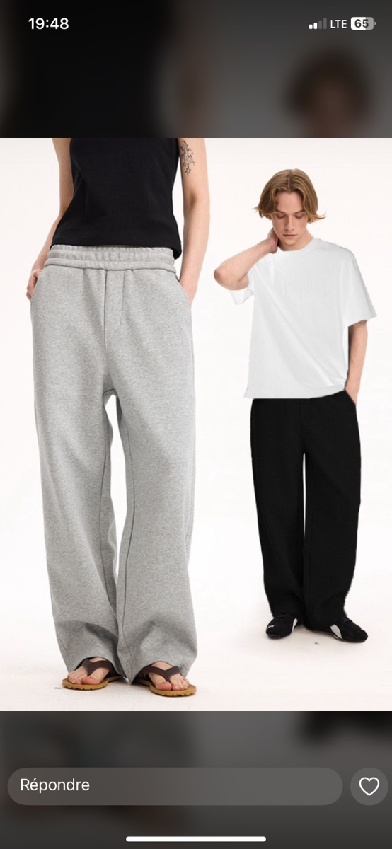 Pantalon de survêtement unisexe confortable