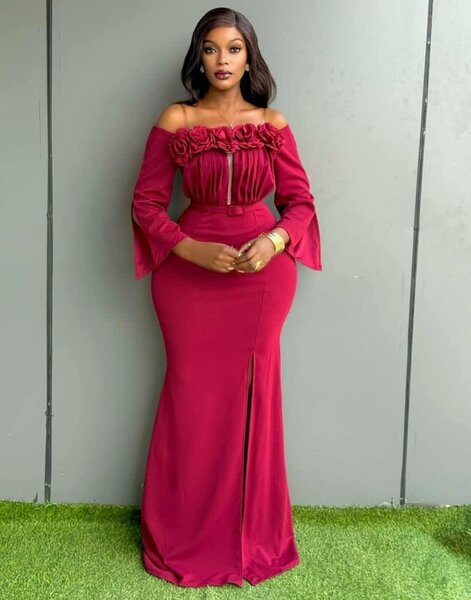 Robe longue élégante soirée