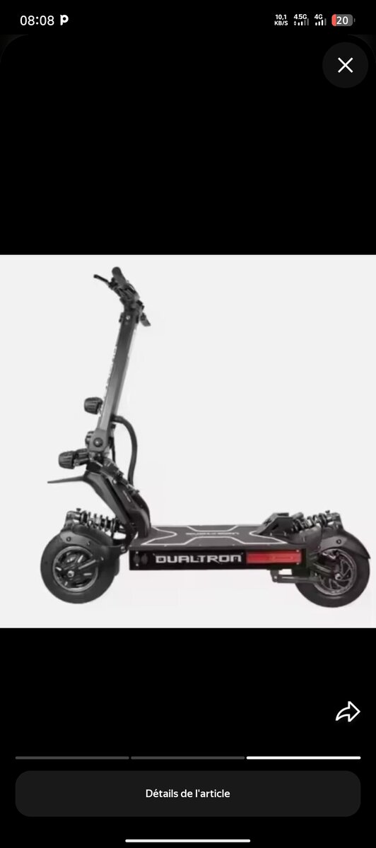 Trottinette électrique Dualtron