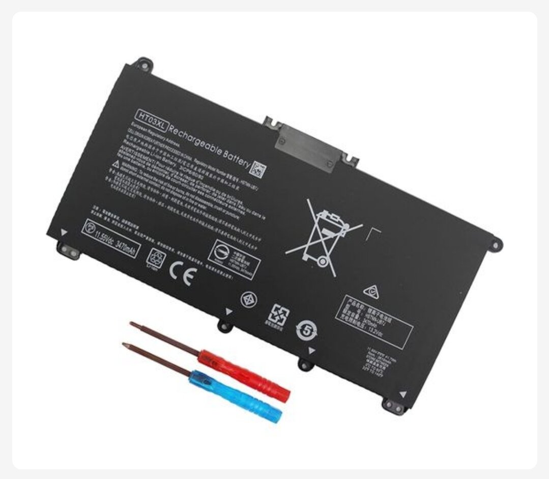 Batterie Ordinateur Portable Hp HTO3XL Compatible HP Pavilio