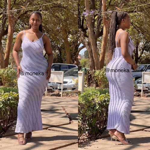 spaghetti strap long dress