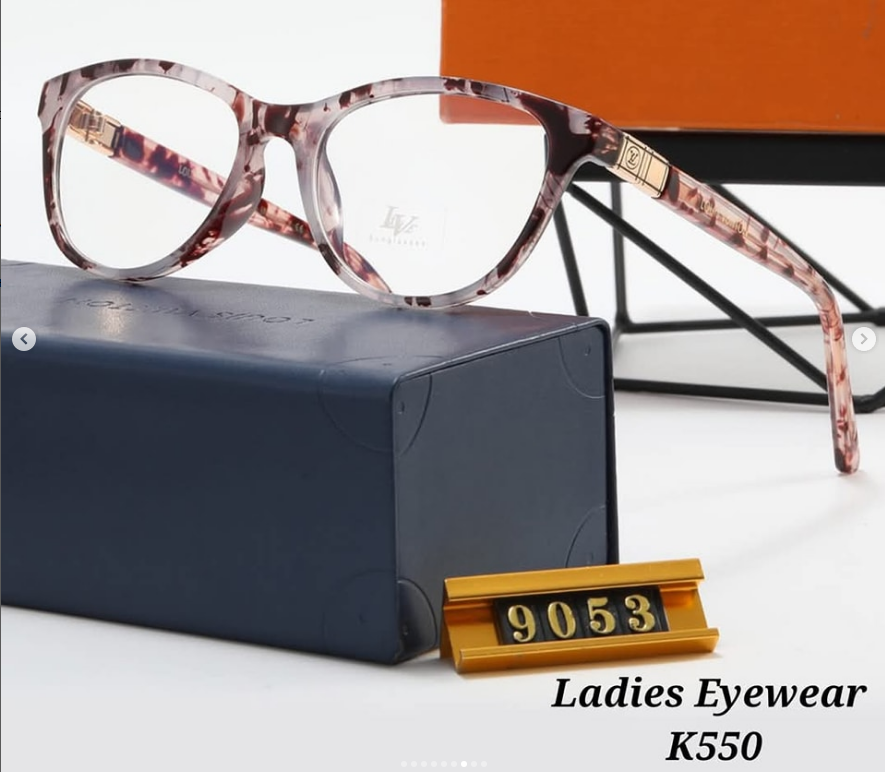 Women's glasses in leopard print L&V