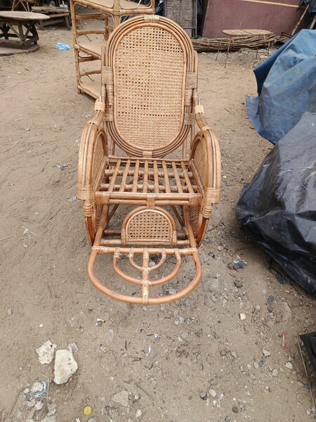 Chaise Longue en Rotin Confortable