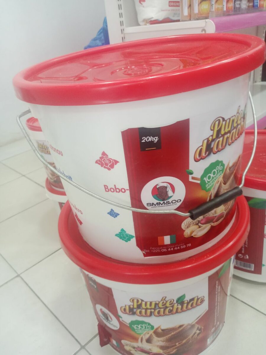 Purée d'arachide 100% naturelle