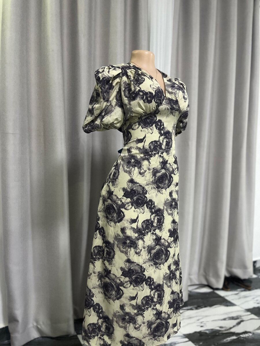 Floral flair dress