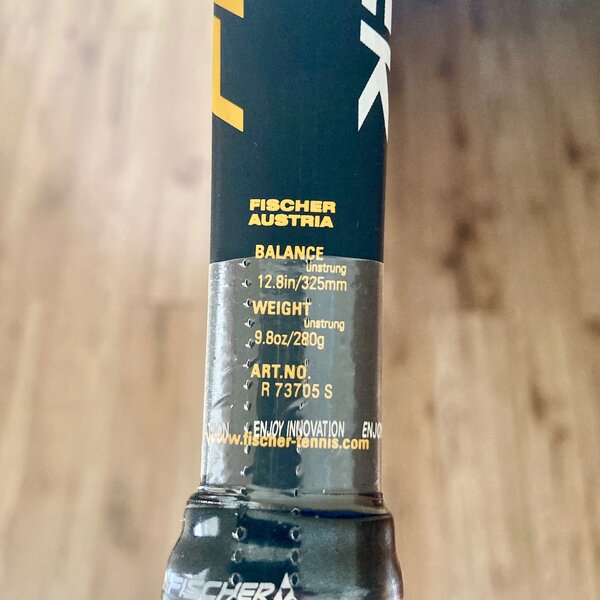 Ракетка теннисная Fischer action control.