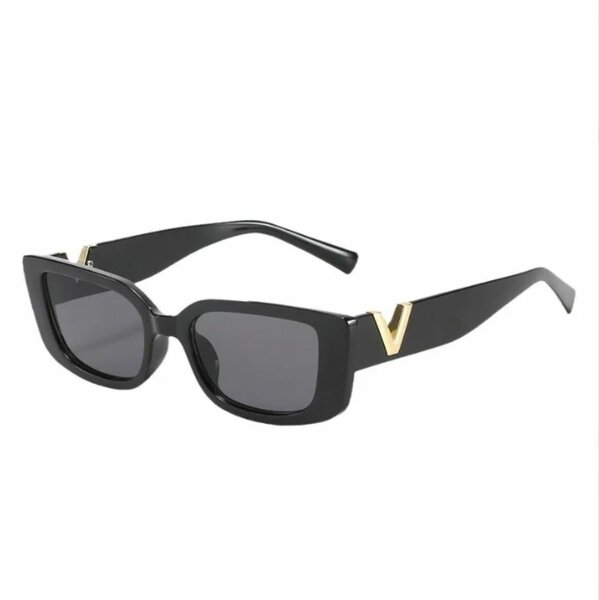Lunettes de soleil rectangulaires chic