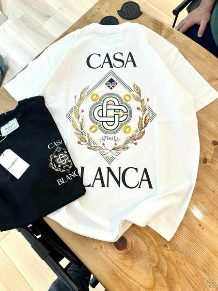 T-shirt Casablanca imprimé