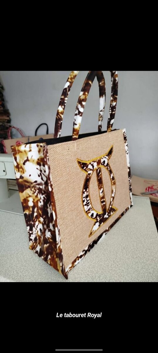 Sac cabas en toile de jute