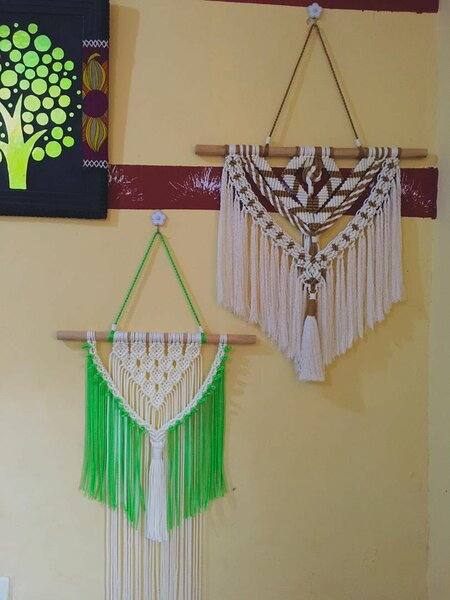 Macrame wall hanging