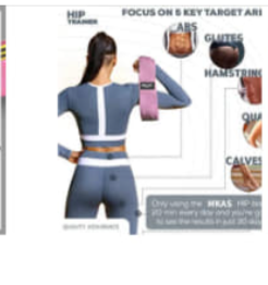 bande élastique de remise en forme