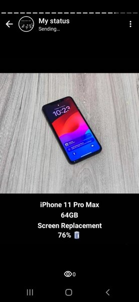 Iphone 11 promax ...64gb