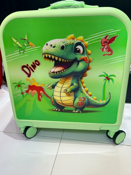 Valise enfant motif Dino