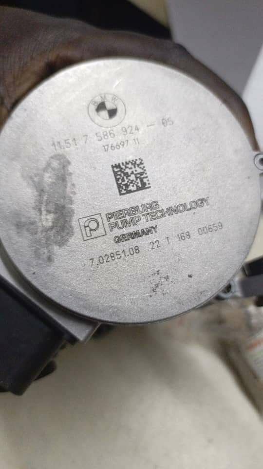 Bmw n52 electric water pump