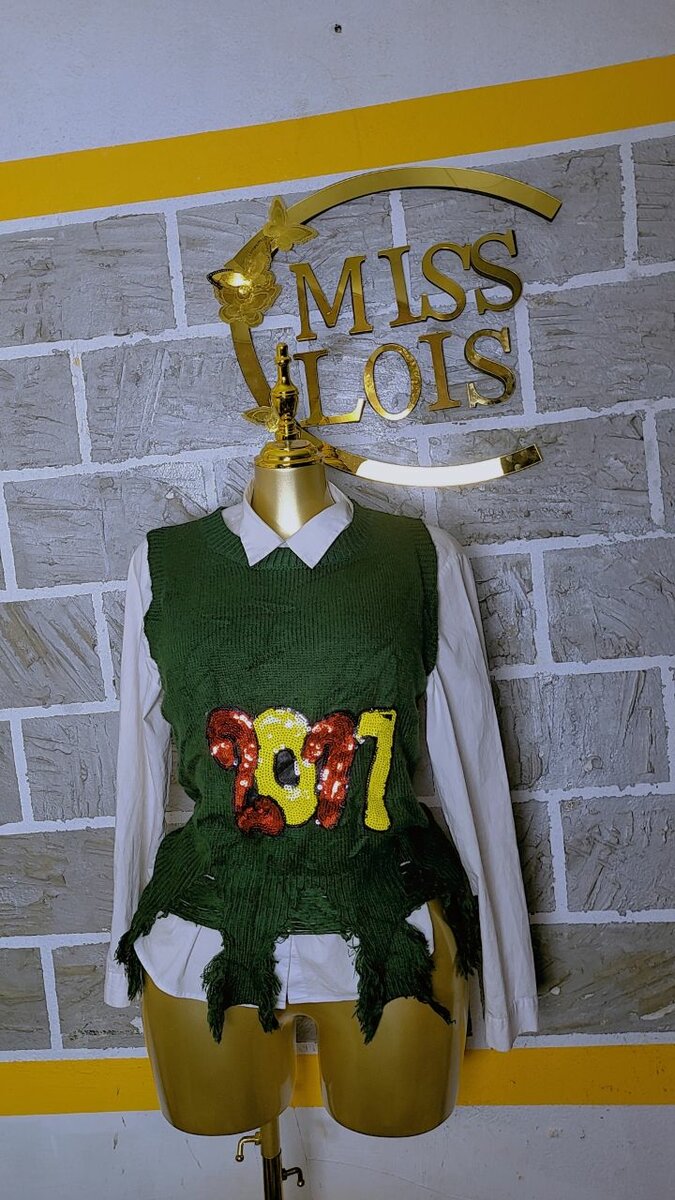 Gilets vintage à motifs