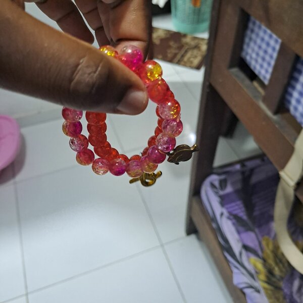 Bracelet élastique coloré