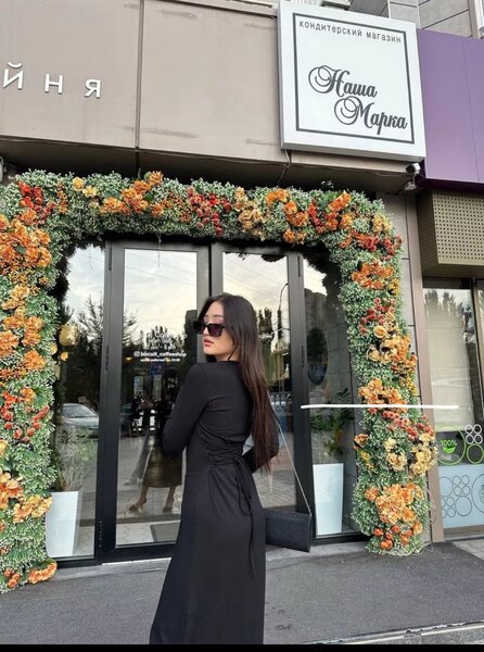 платье на завязках