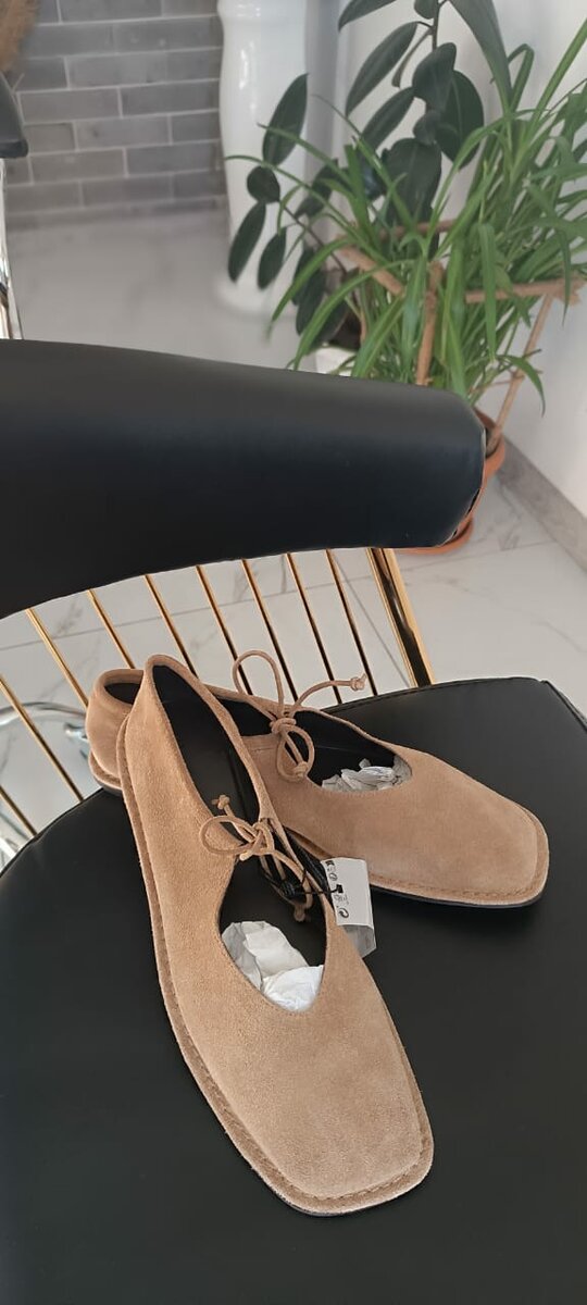 Балетки Massimo Dutti, новые, размер 40, маломерят