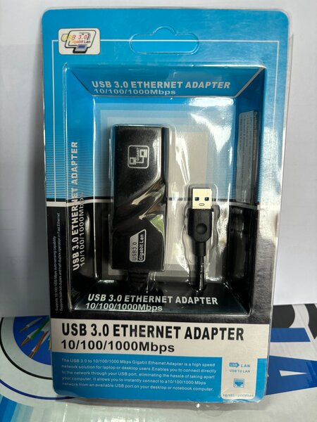 ADAPTATEUR USB 3. Réseau RJ45