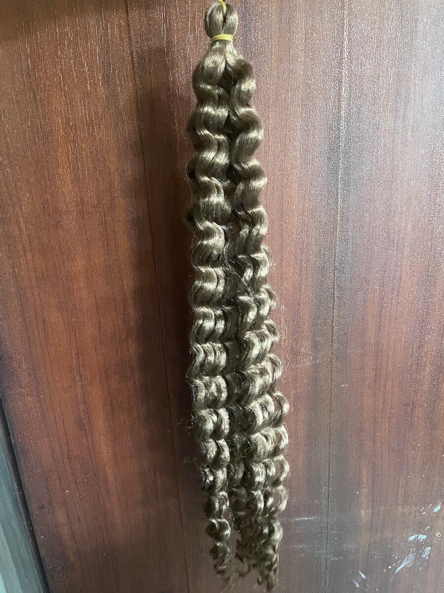 Extensions bouclées boho braid