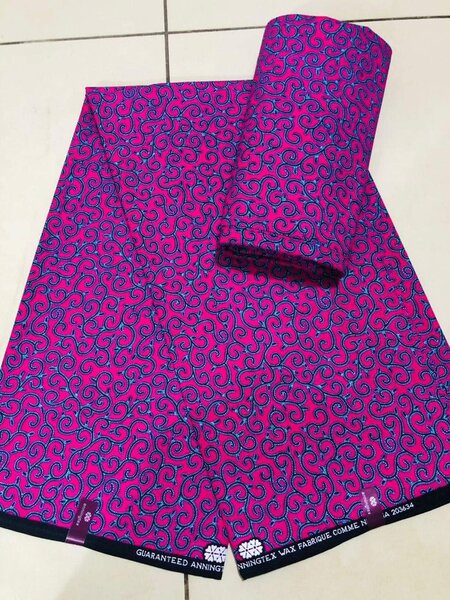 Fabric with a print of 6 meters