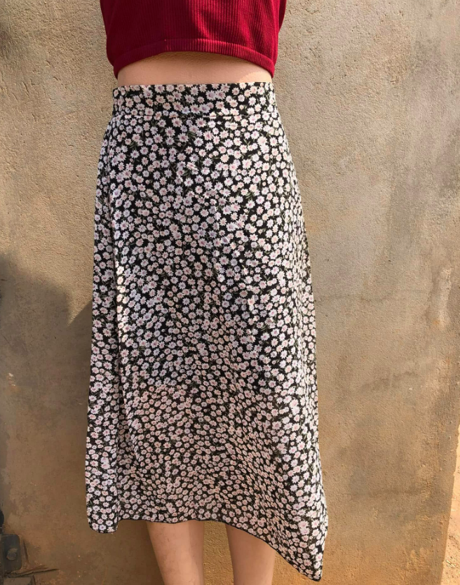 First grade silk skirt