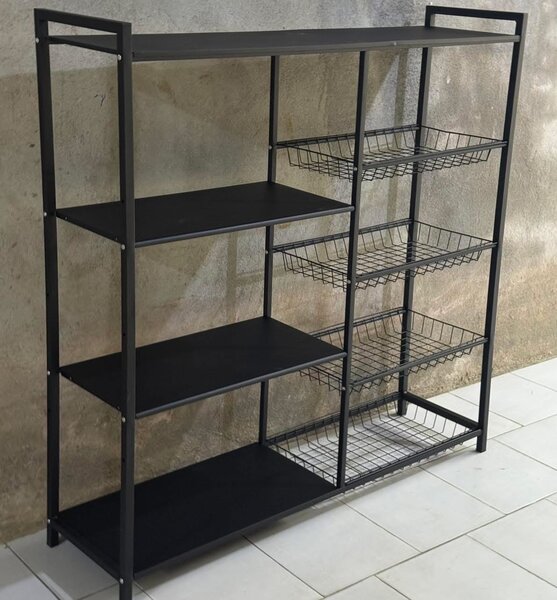 Étagère à roulettes multifonctions