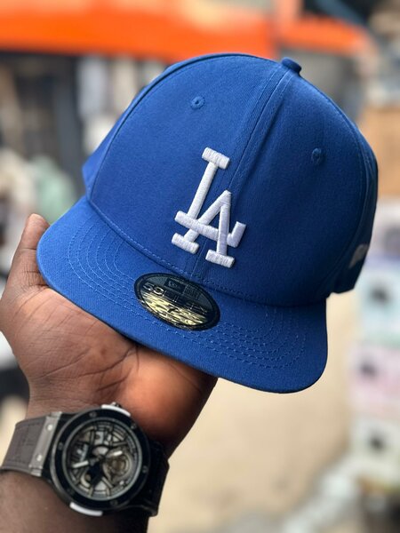 Casquette Bleue Snapback Sport