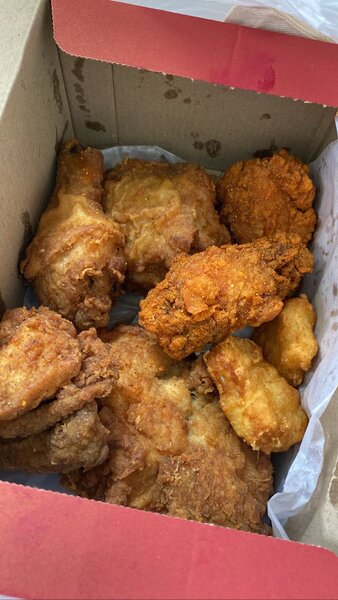 Poulet frit croustillant