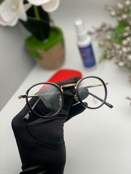 Lunettes rondes élégantes