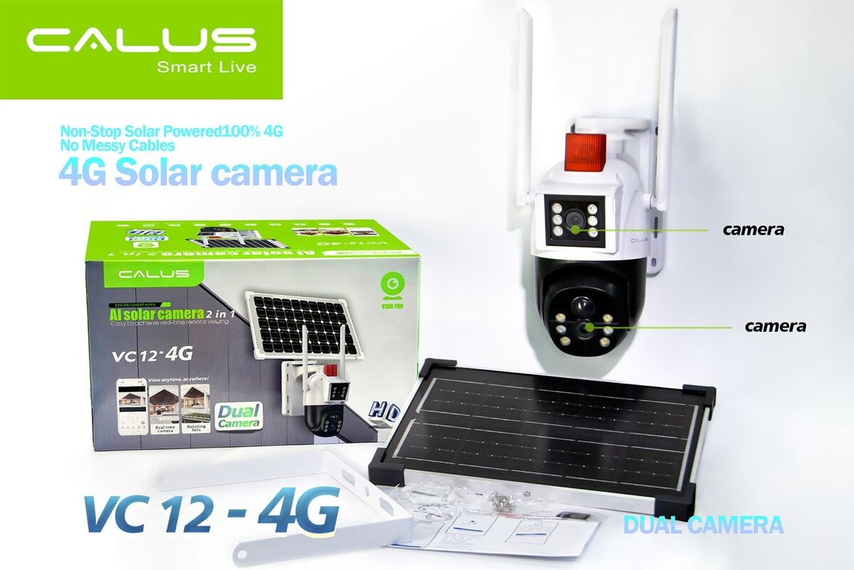 Caméra solaire 4G LTE