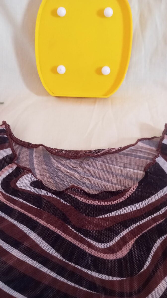 Top débardeur transparent