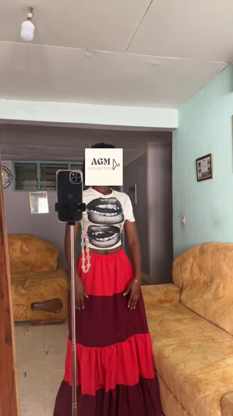 Jupe bohème Longue Élégante