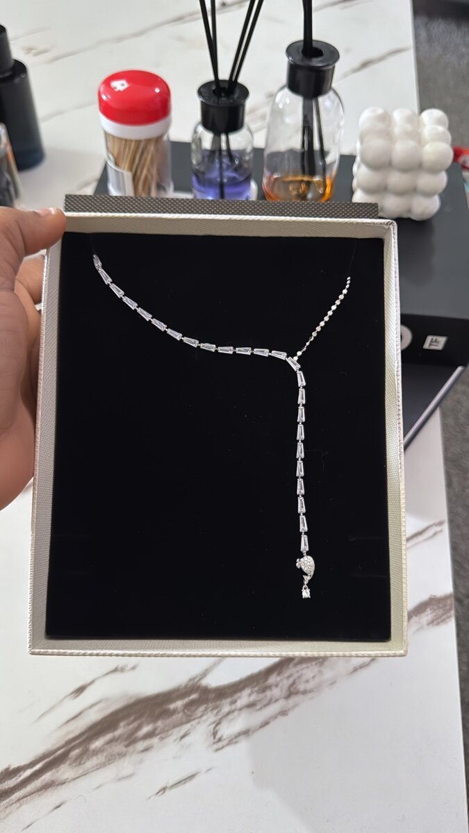 Collier élégant en argent