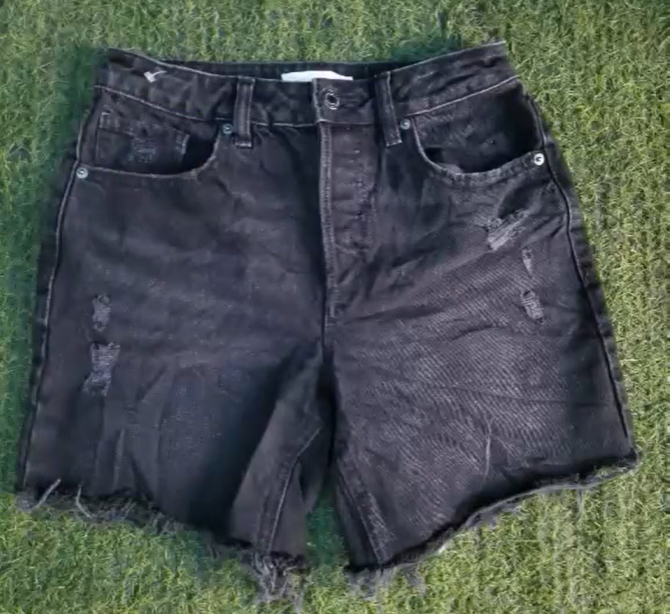 Women's denim shorts