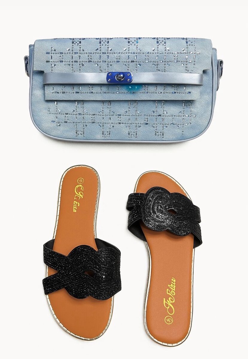 Ensemble Sac et Sandales Élegant