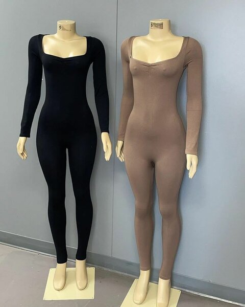 Combinaison moulante femme