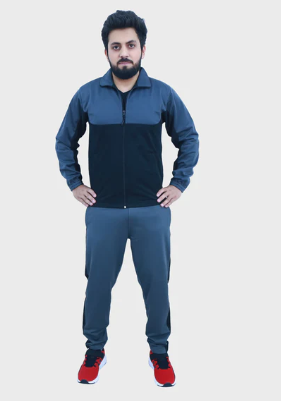  Men's Tracksuit blue Regular set