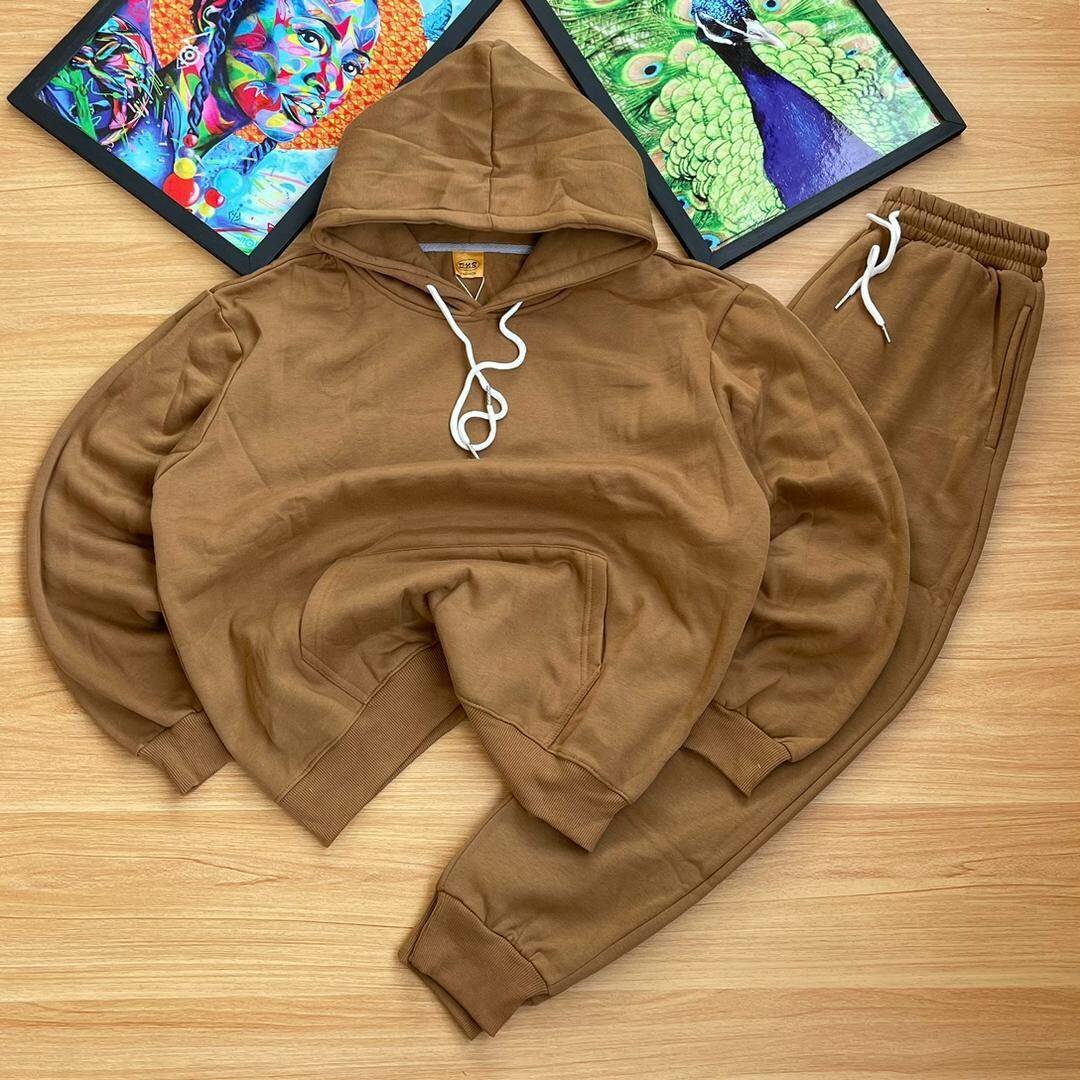 Men's quality hoodie top and down