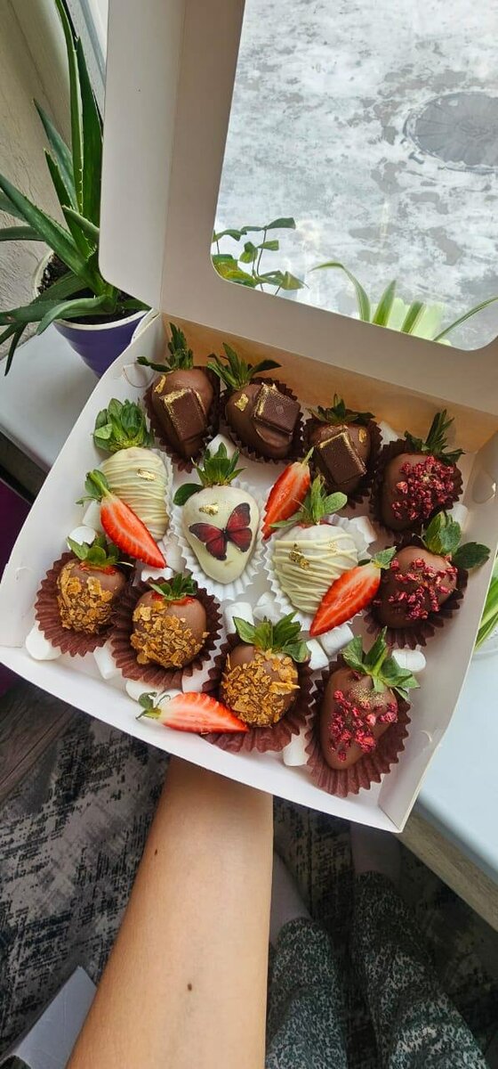 Клубника в шоколаде