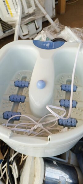 Bain de pieds massant électrique